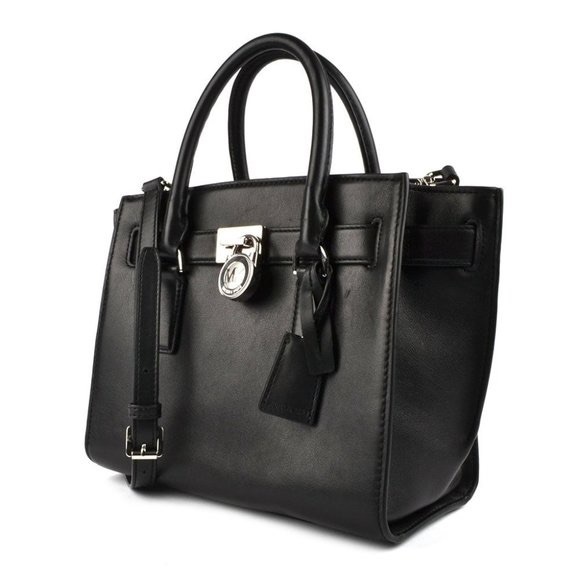 MICHAEL Michael Kors Black Hamilton Traveler Tote Bag - Picture 1 of 6
